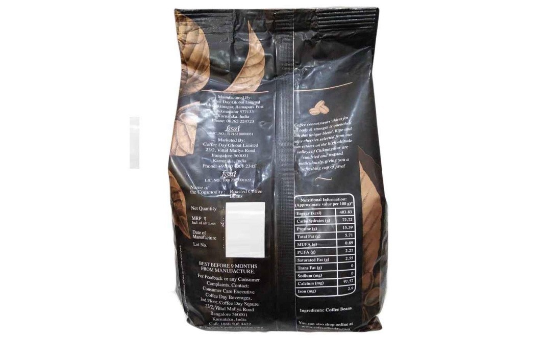 Coffee Day Highland Aroma Premium Coffee Beans   Pack  500 grams